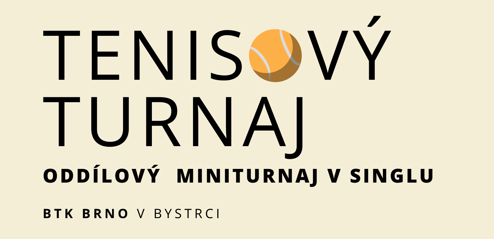 Oddílový miniturnaj v singlu 20. května 2023